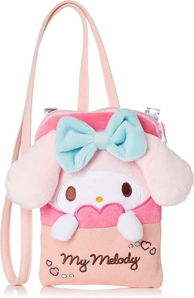 Amazon.co.jp: 丸眞 マスコットポケットポーチ マイメロディ