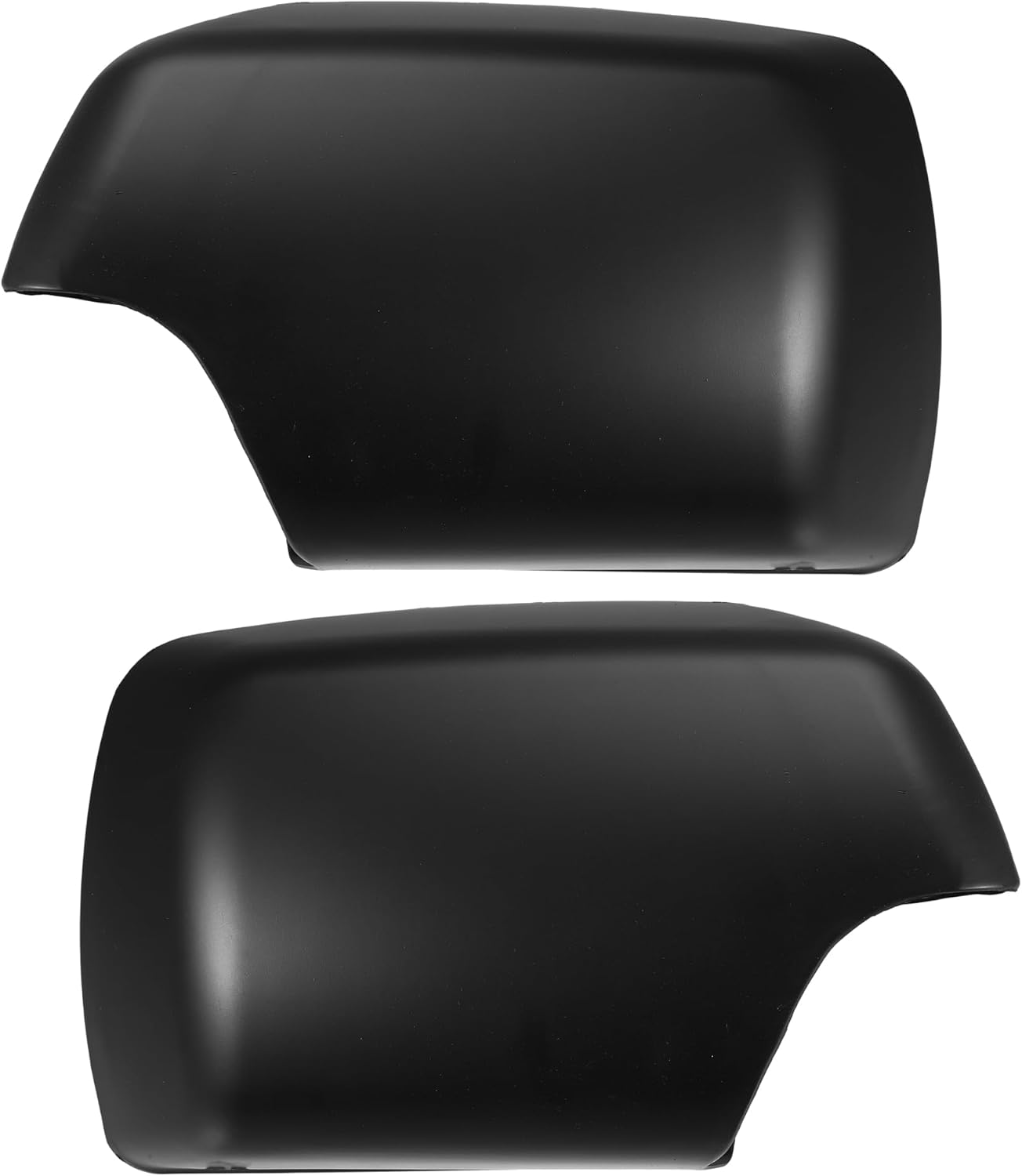 Rearview Mirror Cover Cap NO.51168256322/51168256321 Side Door Mirror Cover for BMW X5 2000-2006 ABS Plastic Black 1 Pair