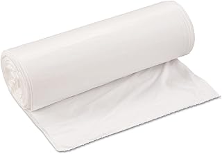 Low-Density Can Liner, 33 x 39, 33-Gallon.80 Mil, White, 25/Roll