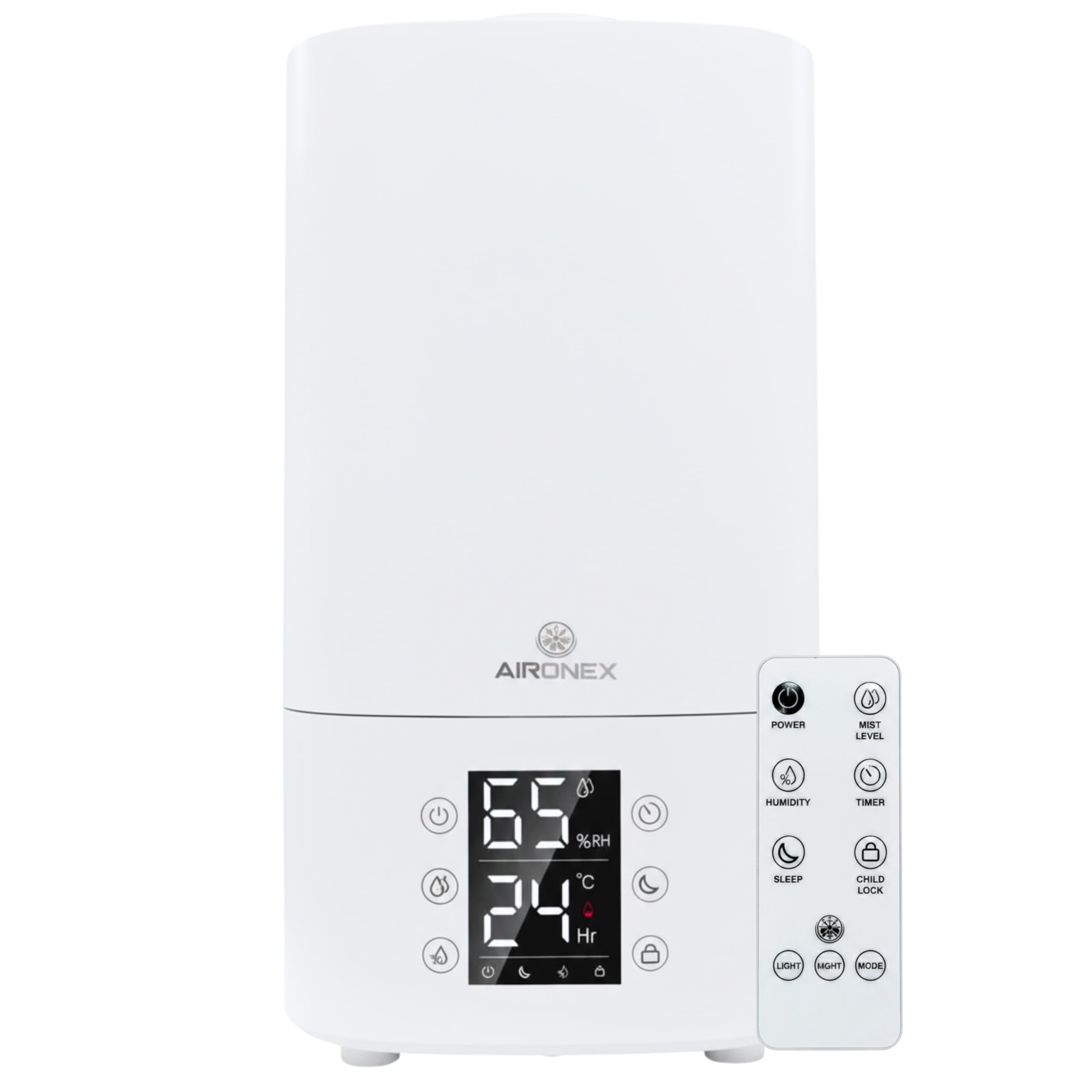 Humidificador de 3,8 litros - Topfill - Aroma - Humidifier - Adecuado para sala de estar, oficina, habitación de bebé, dormitorio