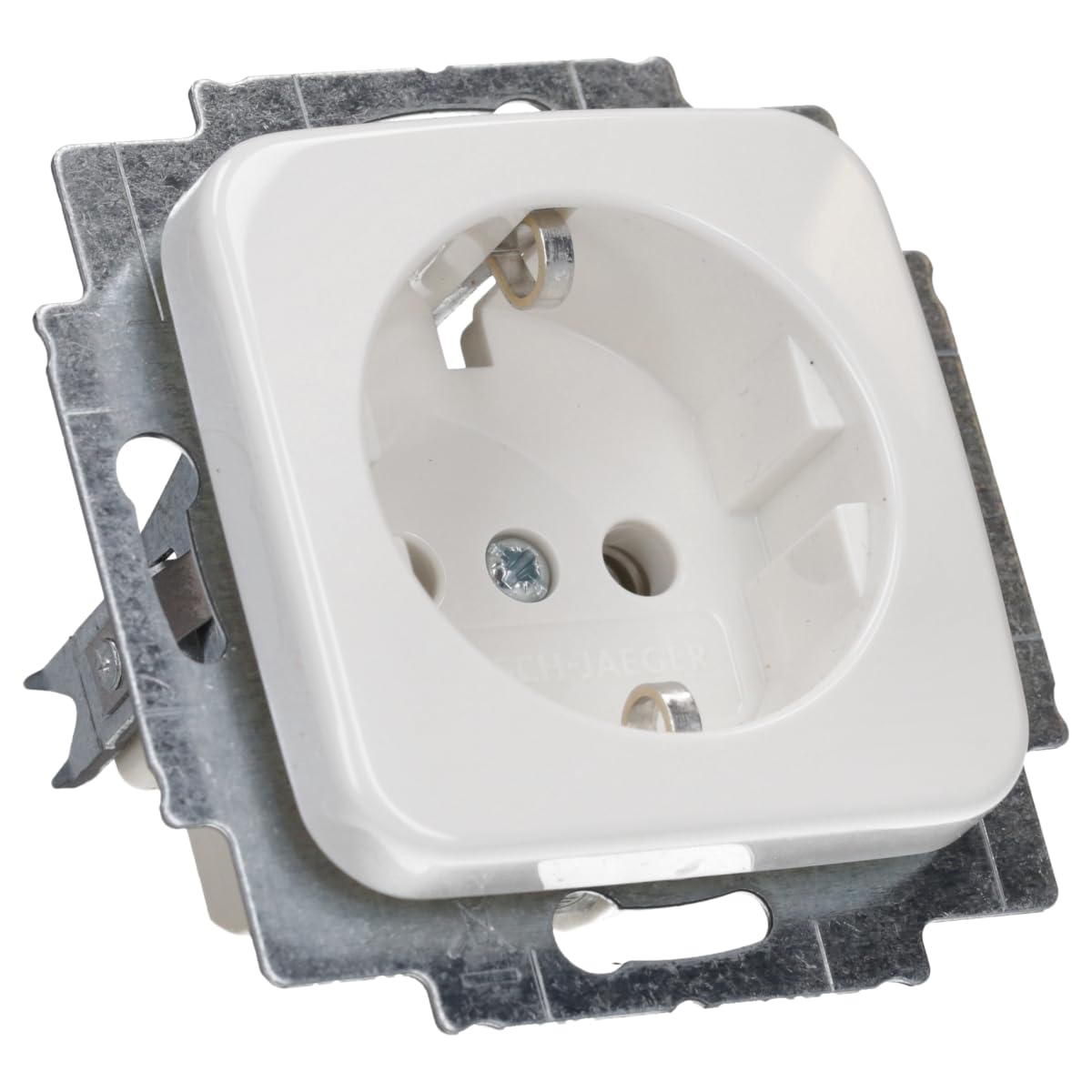 Busch-Jaeger 10er Set 20 EUC-214 SCHUKO Steckdosen-Einsatz Alpinweiß Reflex SI 2CKA002011A1888