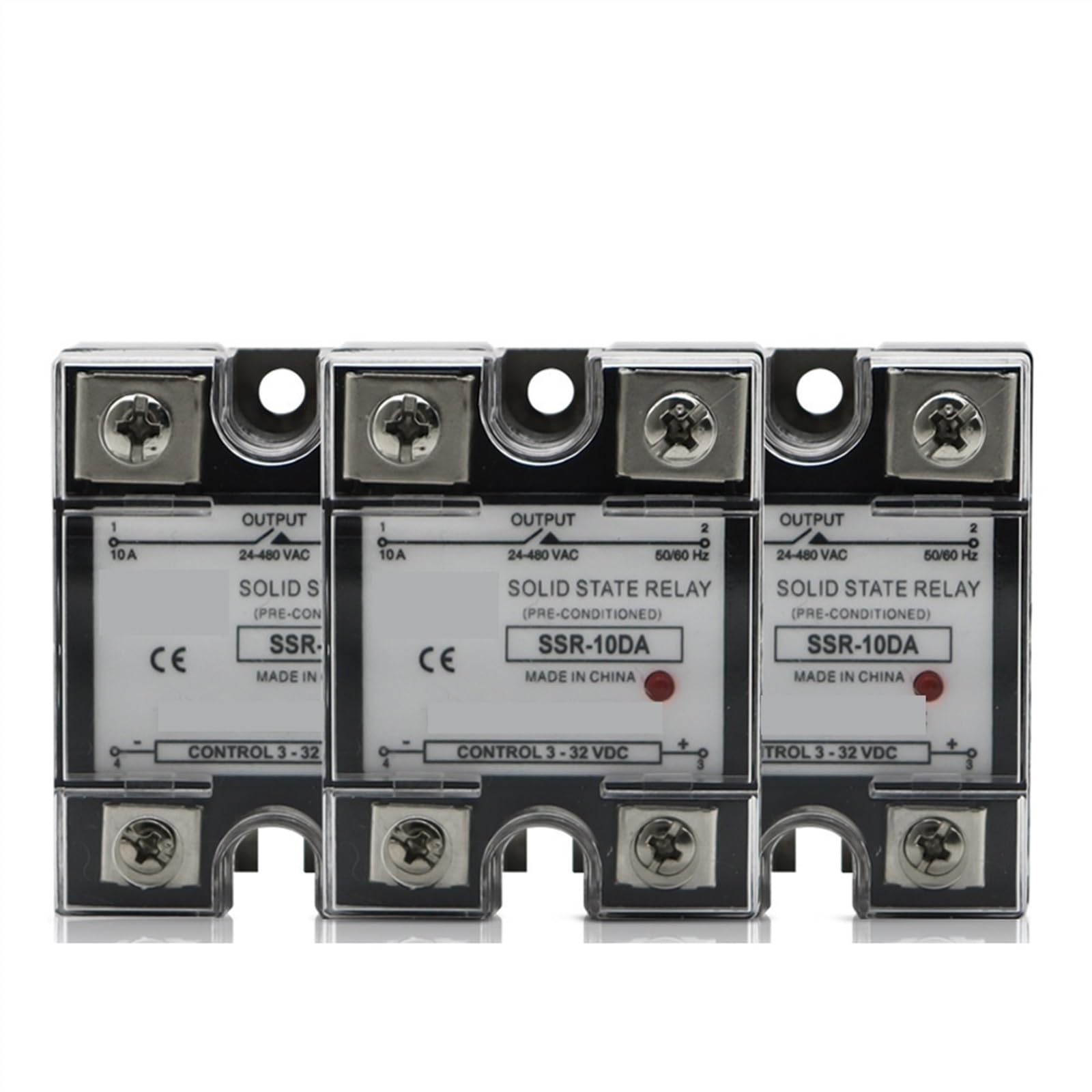 SSR-40DA Solid-State-Relais – 2 Stück, DC-Steuerung, 24-380V AC, Für Automatisierung