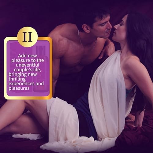 Miniatura 4 de Aceite de masaje sensual para parejas, aceite de masaje sexual + feromonas Love Him/Her Romantic Lover Spa, muestra de 1.18 onzas líquidas
