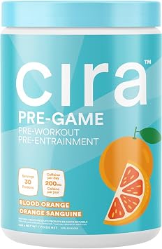 Cira Pre-Game Pre-Workout - Blood Orange, 30 Servings