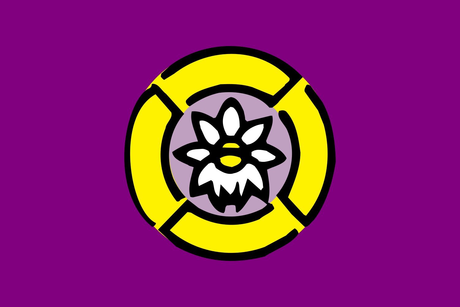 Drapeau Large Rankoshi anti-décoloration pour mât extérieur de jardin