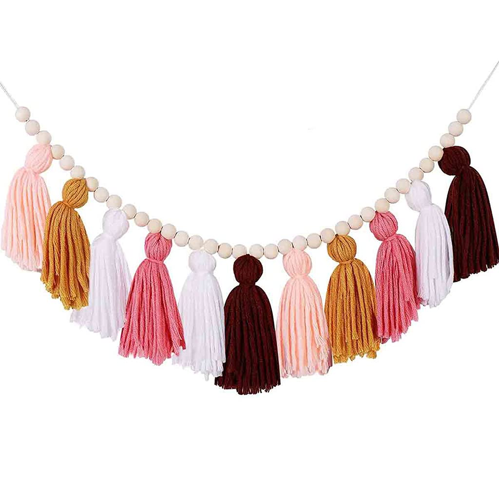 Buxuaaaa B Uxuaaaa Holiday Wood Ead Garlan Vintage Wall Hanging Garlands Farmhouse Eads Harvest And Thanksgiving Holiday Decorations Wood Eads Decor