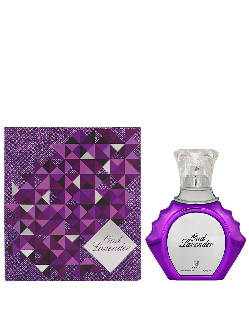 Ahmed Al Maghribi Oud Lavender for Unisex - 2.53 oz EDP Spray