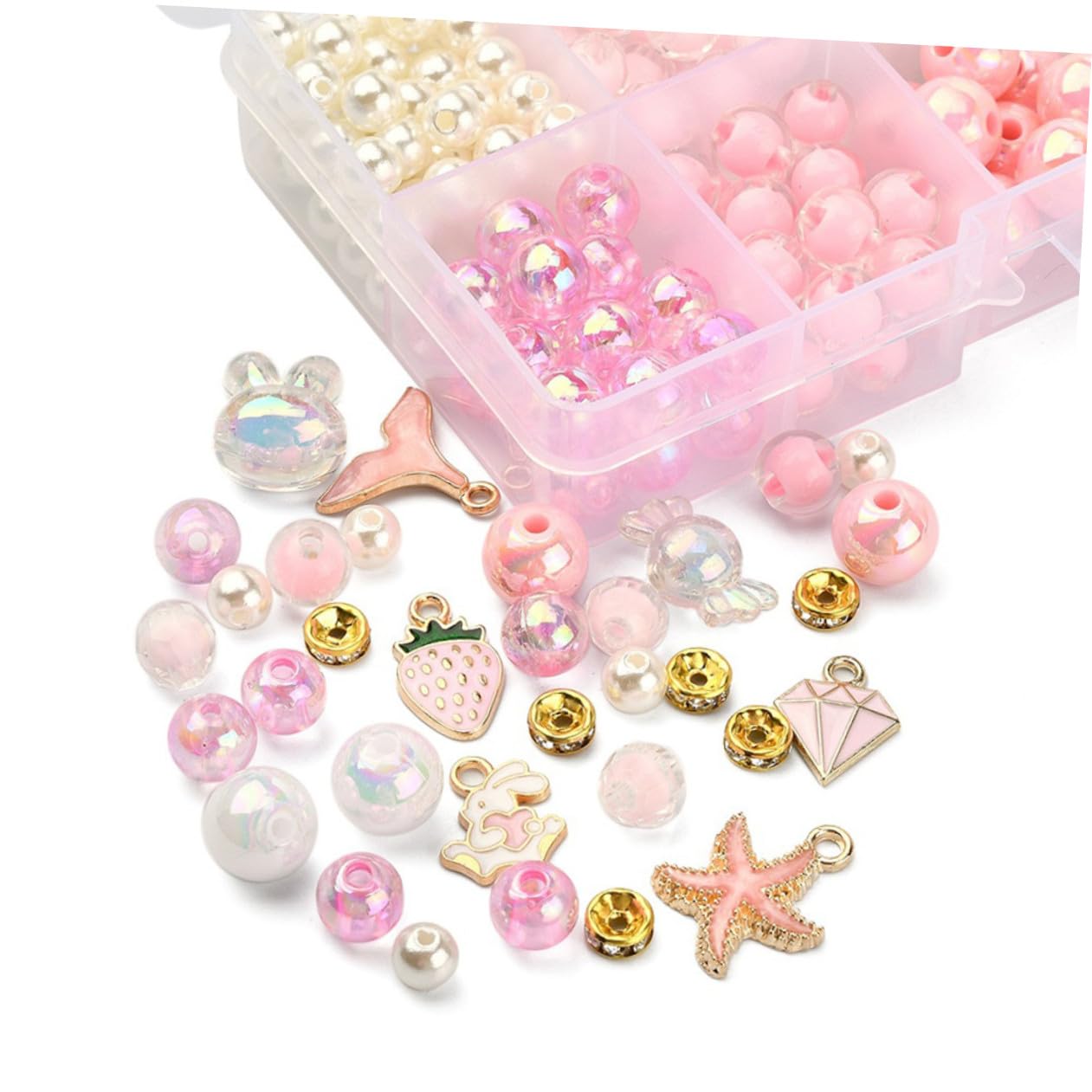 SHINEOFI 3sets Creazione Bracciali Fai Da Te Kit Di Accessori Per Gioielli Scomparti Per Perline Colorate Strumenti Pratici Per e Creazione Di Bracciali