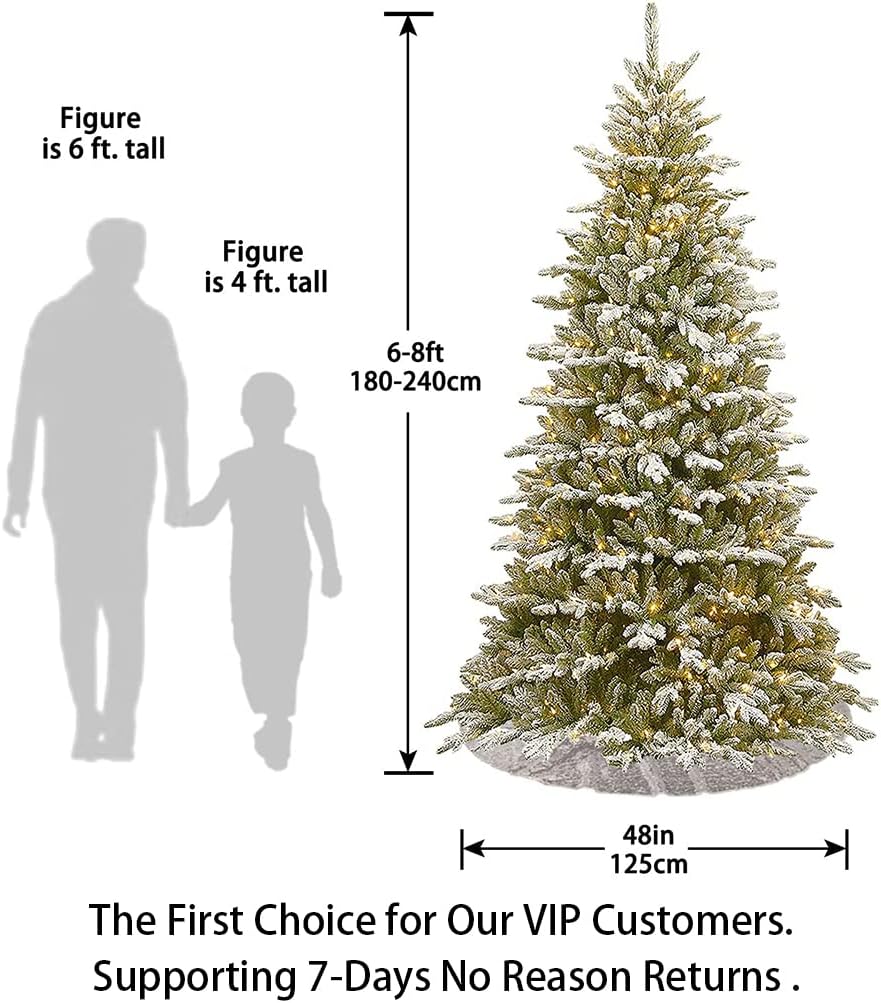 48'' Round Spakly Sequin Christmas Tree Skirt-Silver-1026E