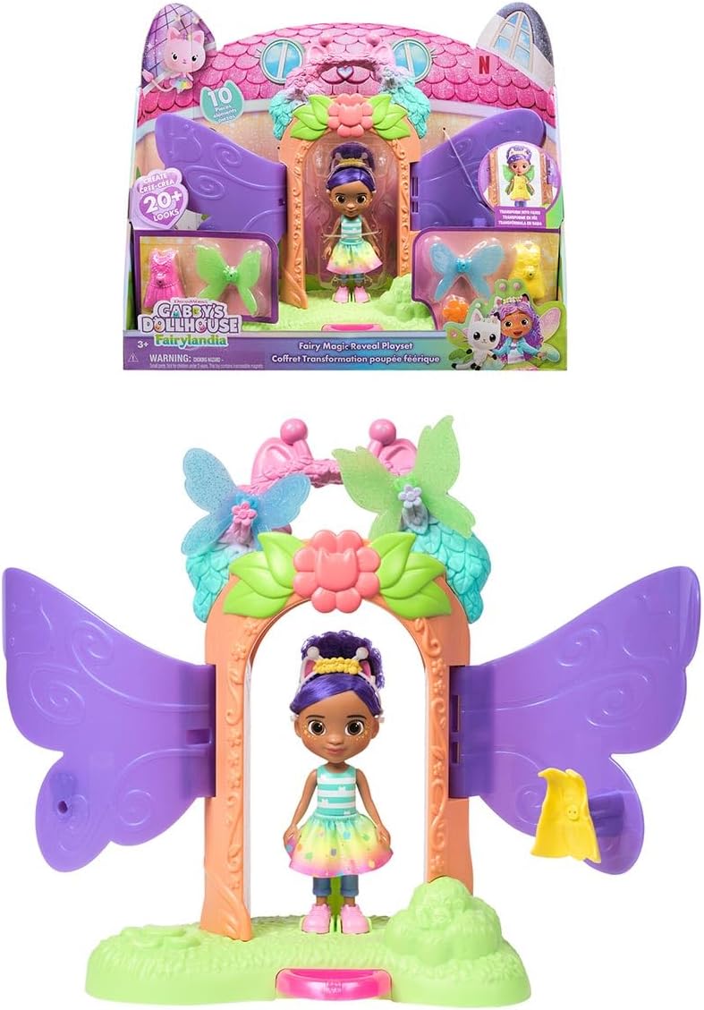 Playset Closet Fashion Fairyland, Gabbys Dollhouse, Sunny