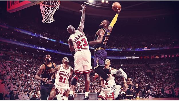 512 STORE Jordan And Lebron Duvar Poster, 32tffsadas
