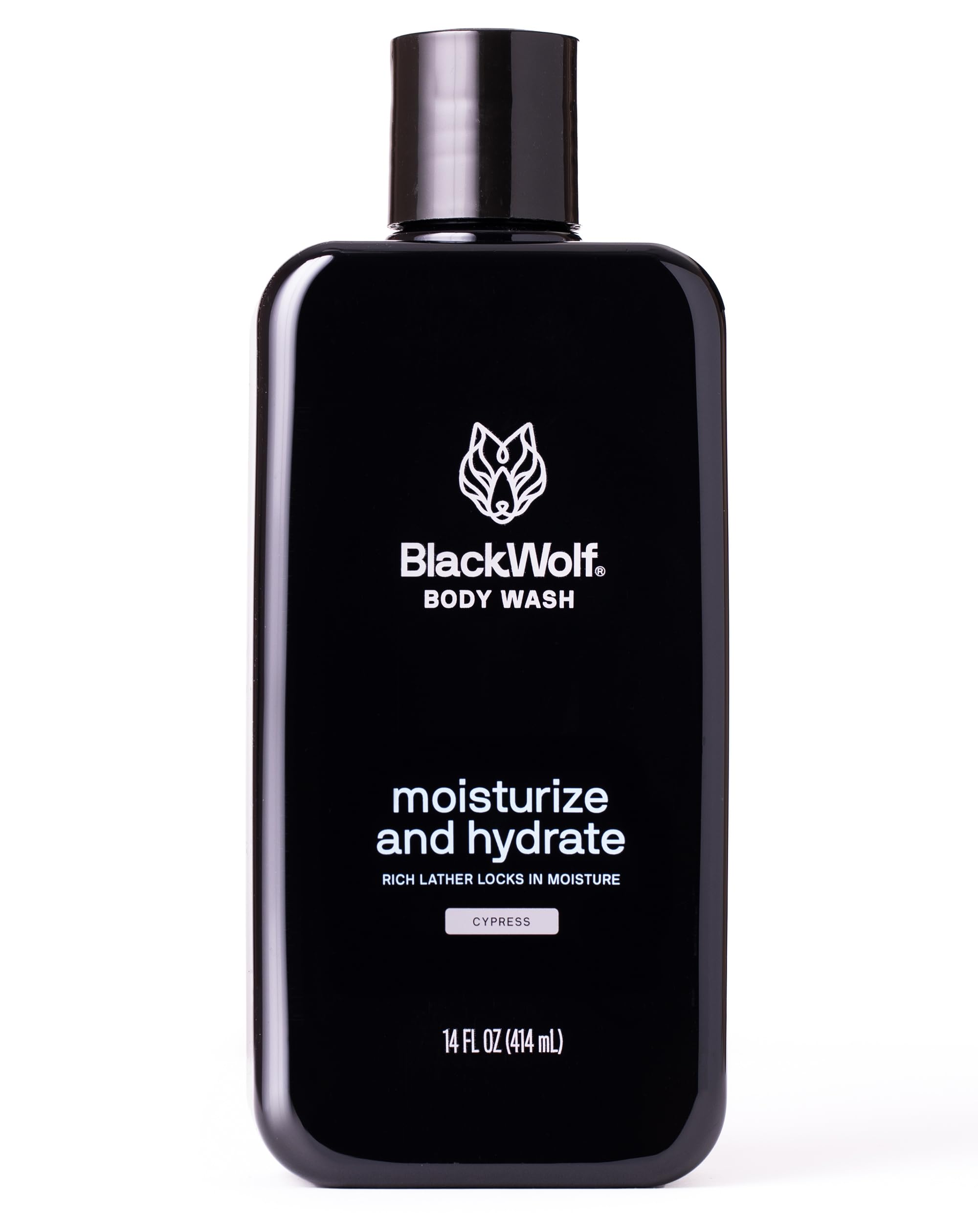 Moisturizing Body Wash for Men, Sandalwood - Mens Hydrating Bodywash for Dry, Dehydrated, & Sensitive Skin - Hyaluronic Acid, Aloe Vera, & Jojoba Oil Body Cleanser Help Remove Oil & Dirt