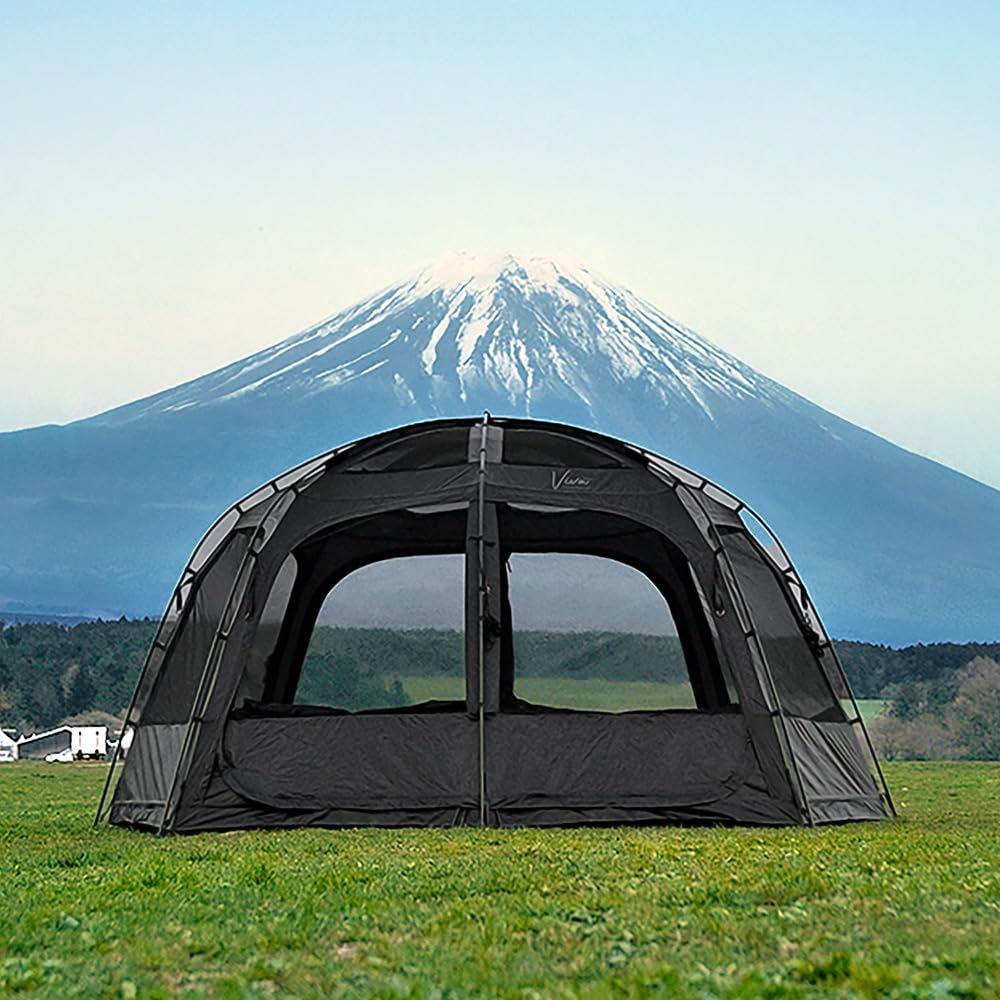 Amazon.co.jp: KZM OUTDOOR ビバドームシェルタープライム ブラック 
