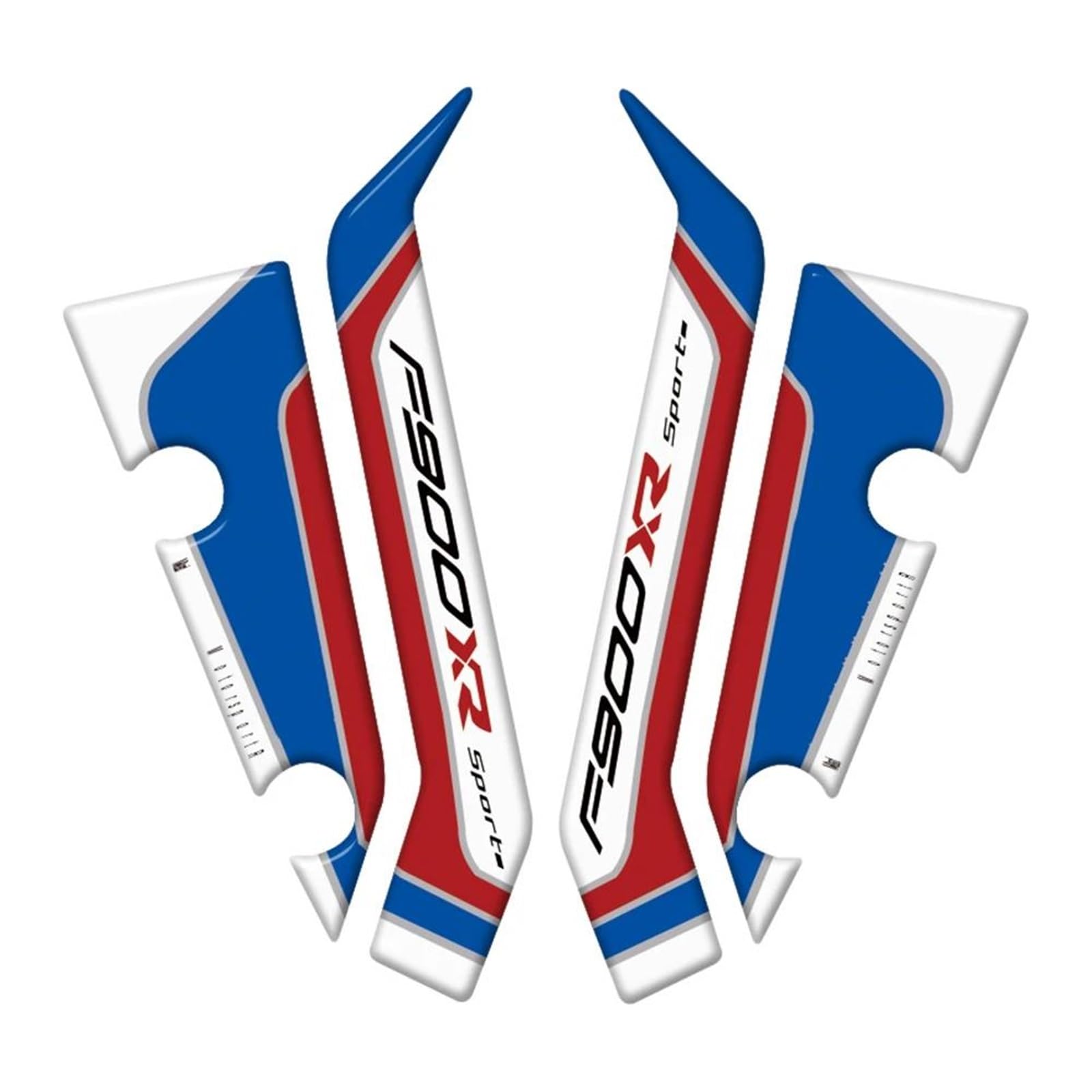 Adesivi Per Parafango Anteriore Per Moto, Per BMW F900XR F 900 XR 2020-2025, Adesivi In Gel Per La Protezione Della Vernice Serbatoio Trazione Pad(BLU)
