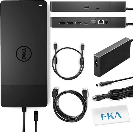 Amazon.com: Dell WD19TBS Docking Station, Performance Dock WD19TBS