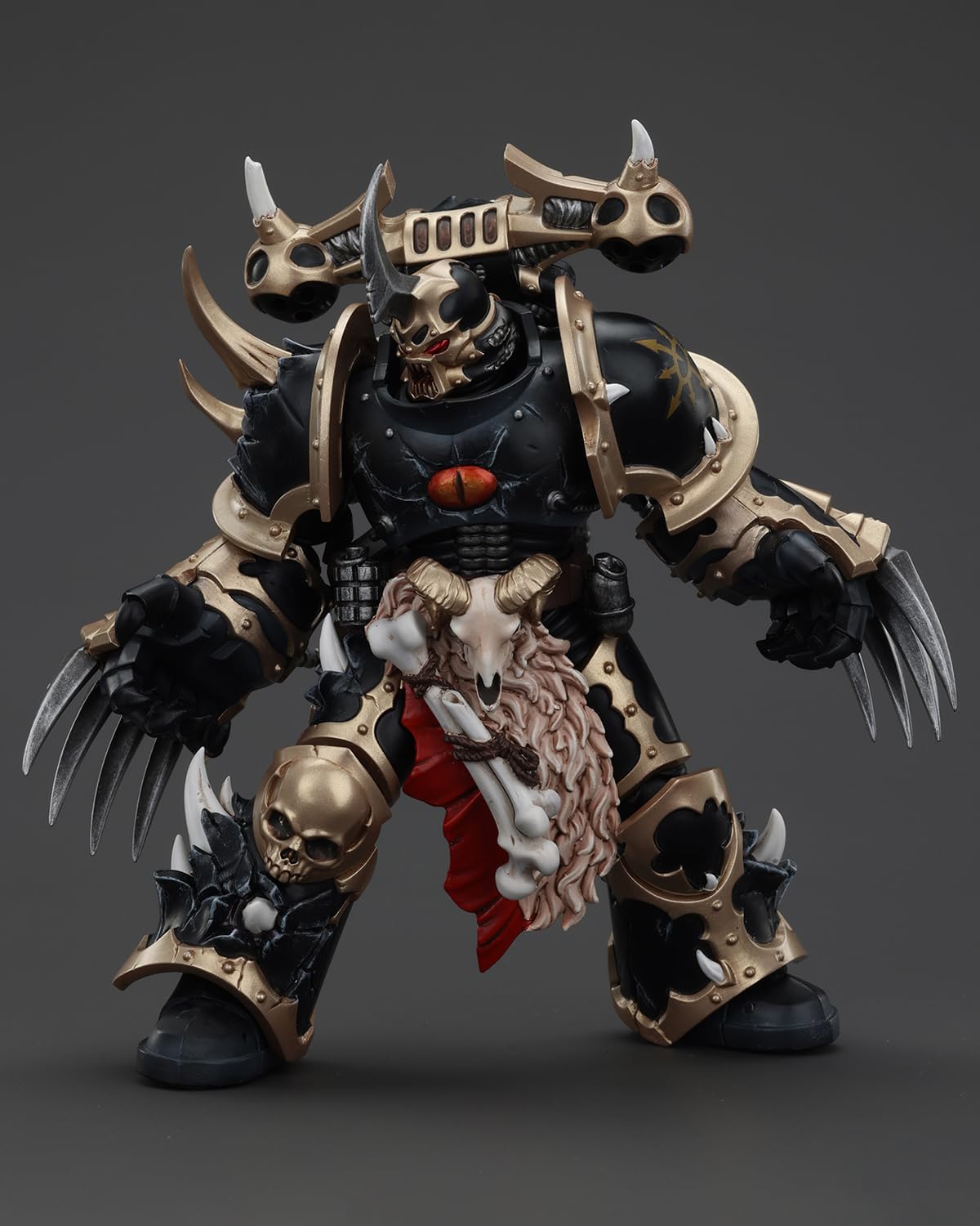GWTCTOY JoyToy GW 40K original 1:18 Figura de Acción, Chaos Space Marines Black Legion Chosen with Lightning Claws