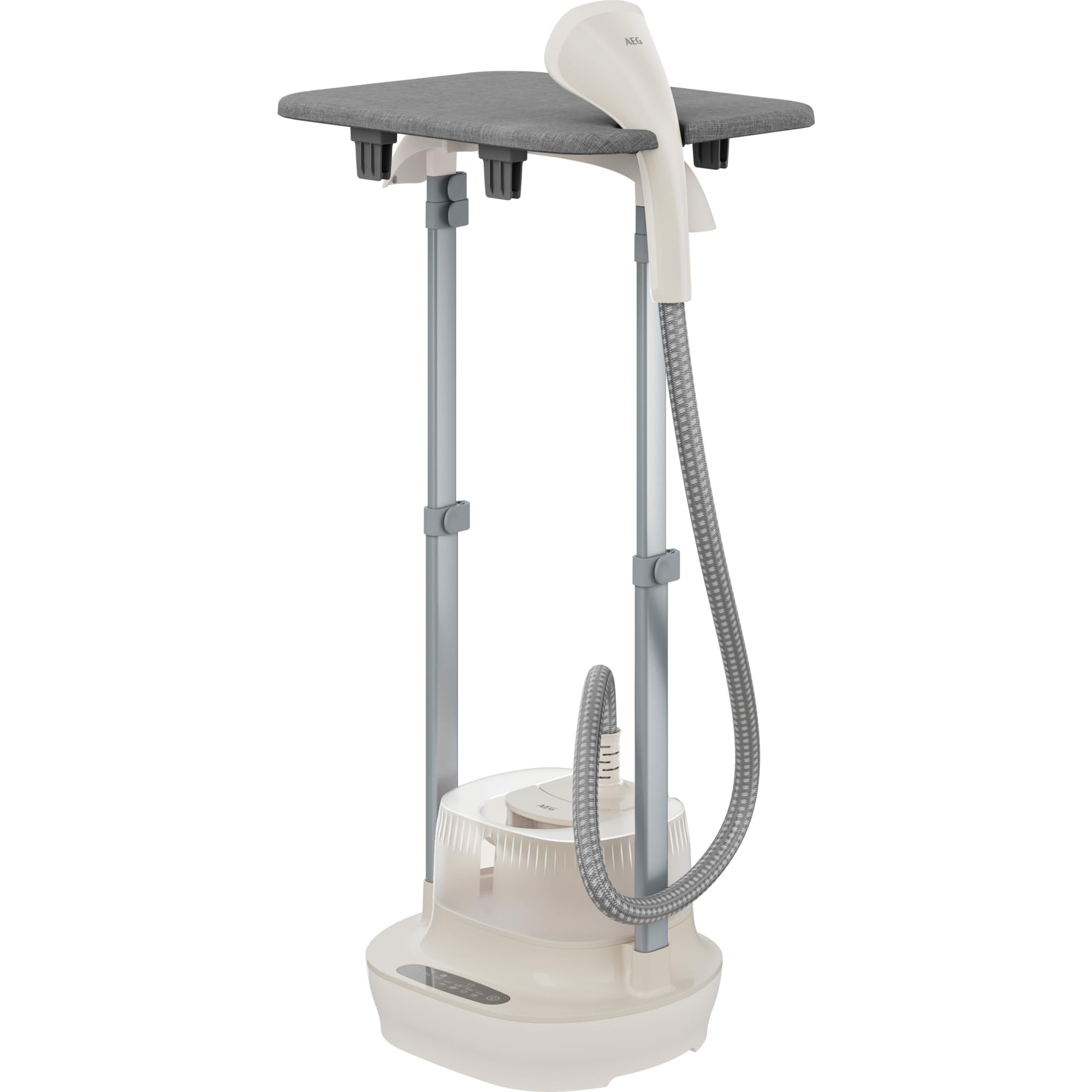 AEG Delicate 7000 US7-1-6OW Dampfbürstensystem / 2000 Watt / 40g Dampf/Min. / Überhitzungsschutz/LED-Display/ECO function/Glissium Bügelsohle / 1,8 m Kabel/Anti-Kalk System/weiß