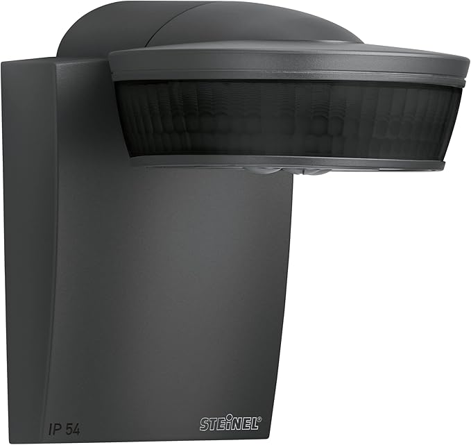 Steinel Infrarood bewegingsmelder sensIQ wit, 300°|20 m sensor, 2500 W, continu licht, hoekwandhouder SensIQ wit