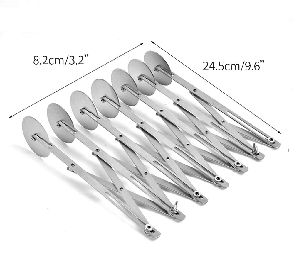 Slicer Pizza Knife Dough Divider Adjustable Pizza Cutter Cookie Pastry Cutter Wheel Kitchen Tool for Baking Accessories