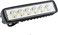 Farol Milha Auxiliar 6 Leds 18w Off Road Moto Carro Gzd118