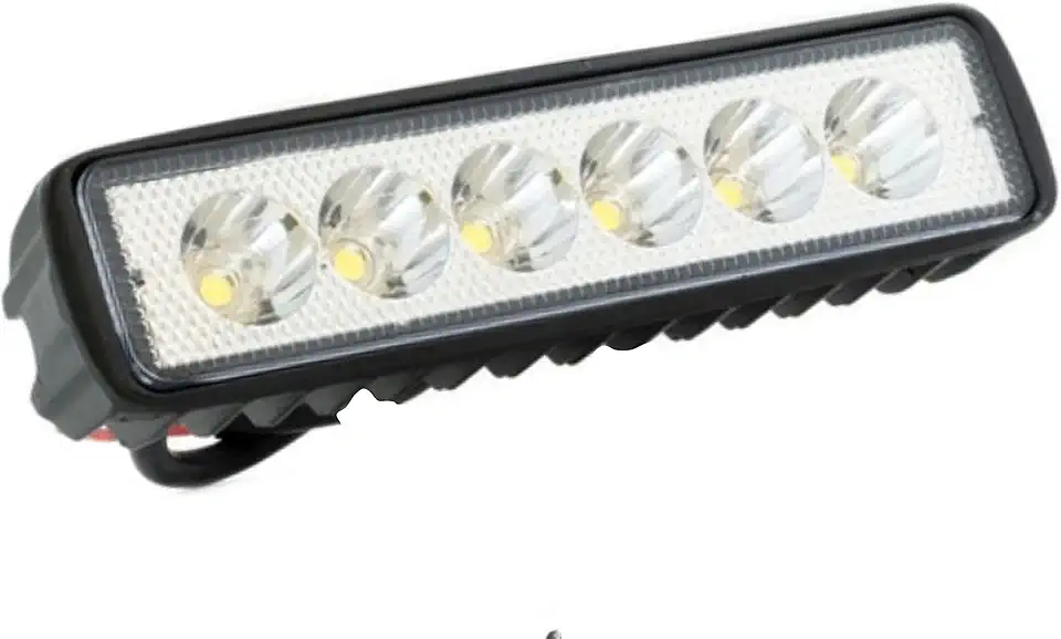 Farol Milha Auxiliar 6 Leds 18w Off Road Moto Carro Gzd118