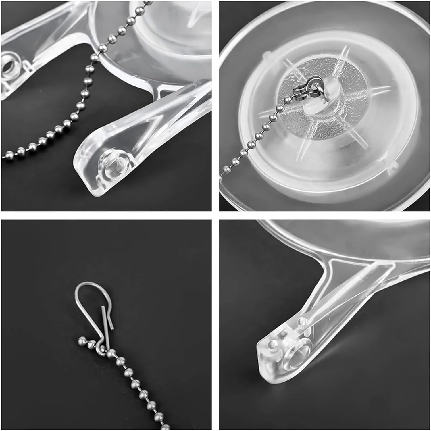 Durable 2 pcs 3-inch Toilet Flush Valve Replacement Kit, Compatible With Model 99-827 Toilets.(4pcs)