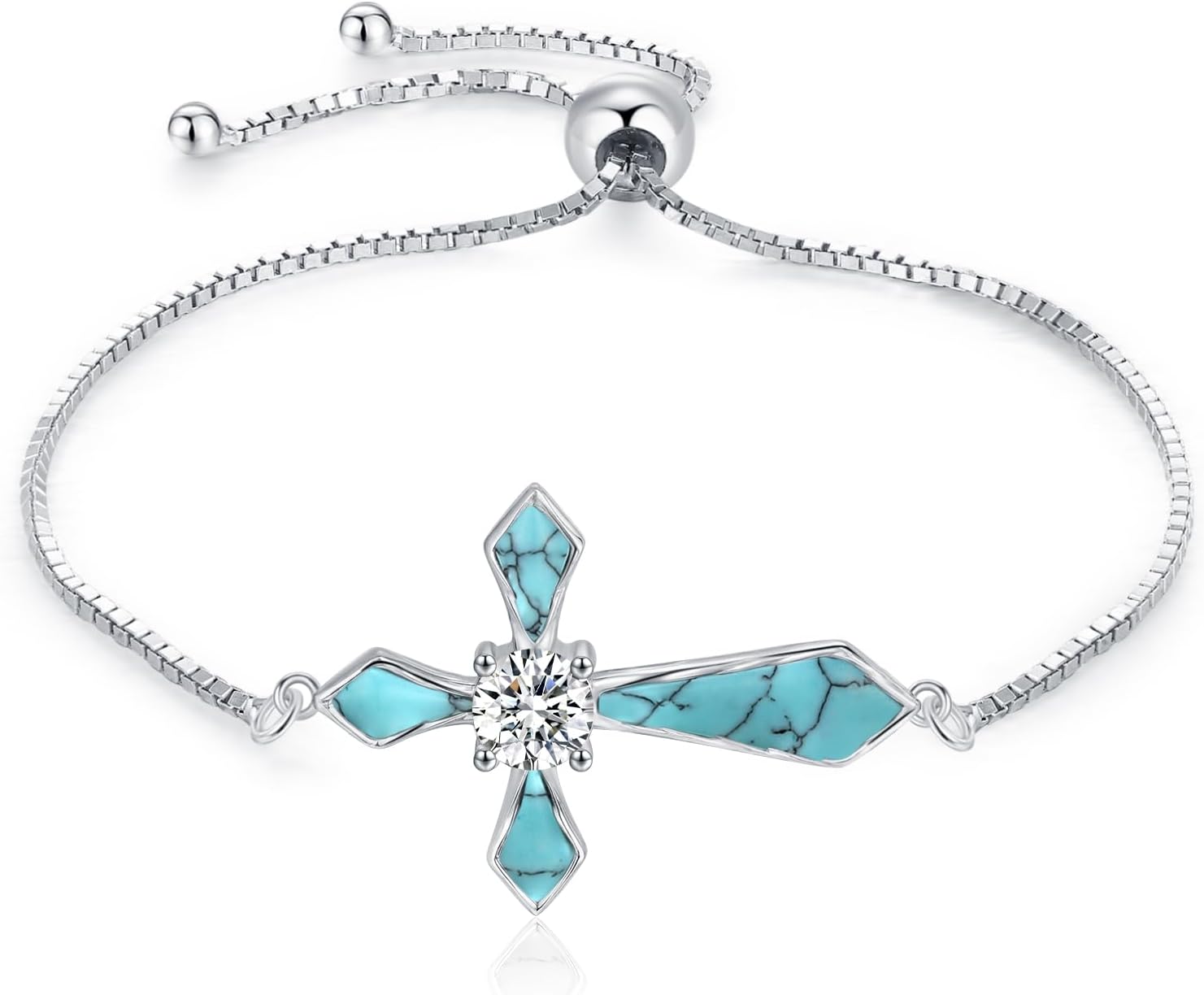 Midir&Etain Cross Bracelet 925 Sterling Silver Faith Christian Religious Anklet Bracelet Christian Cross Jewelry Gifts for Women