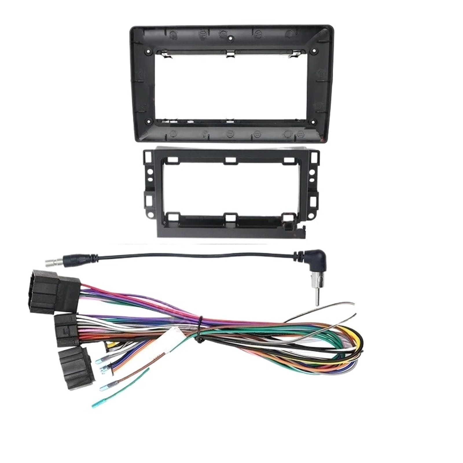 Fascia Marco 9 Pulgadas 10,1 Pulgadas Coche DVD Radio Android Estéreo Arnés Tablero Cable Marco Canbus para Chevrolet para Captiva para Epica 2007-2011 Juego Panel Radio