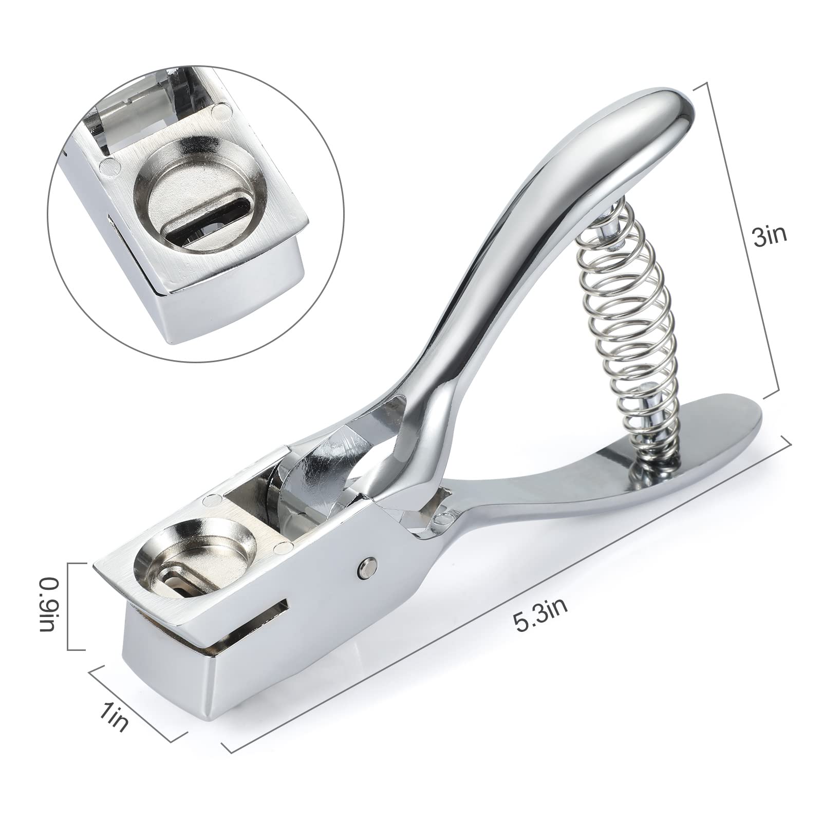 Amazon.co.jp: スロットホールパンチ、スロットパンチ 15mm x 3mm 穴