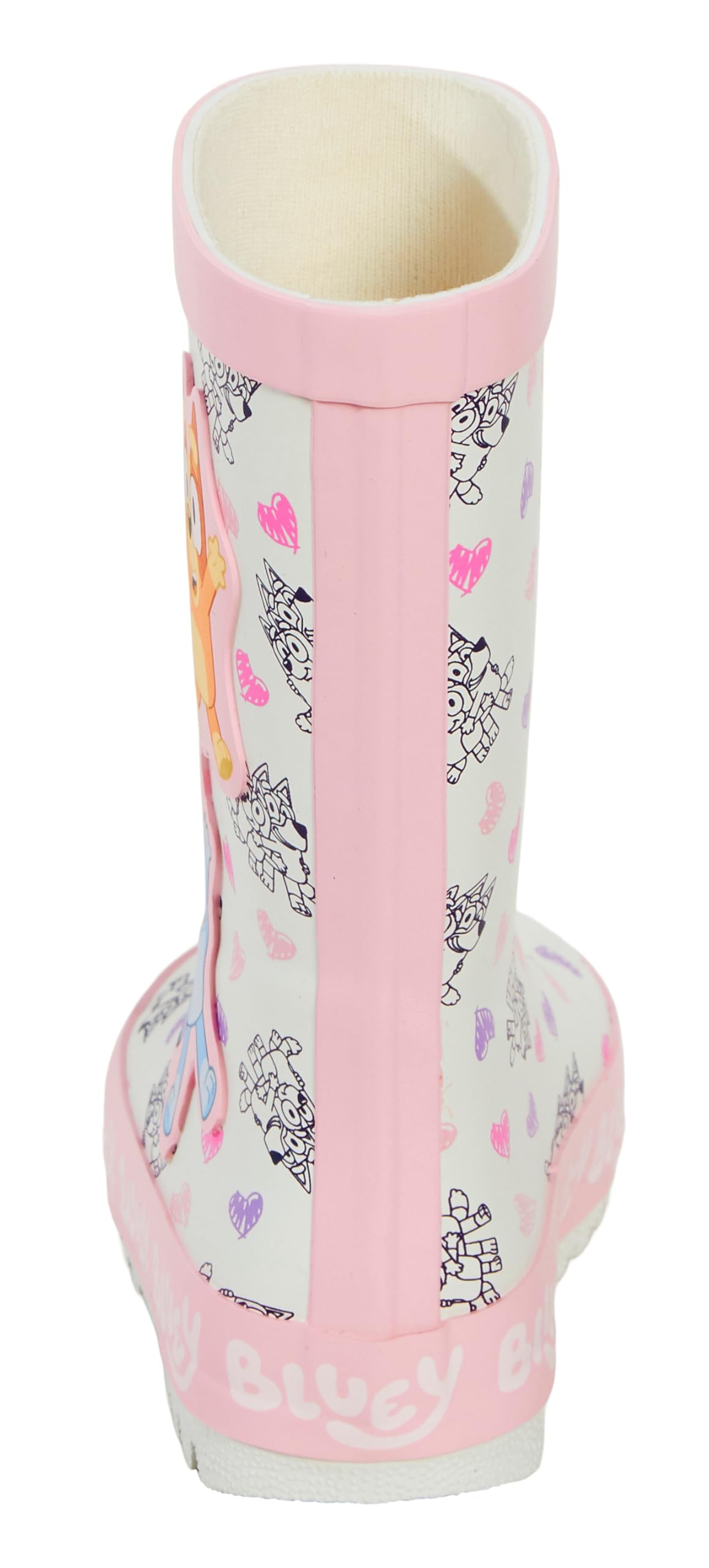 Bluey Bottes de pluie en caoutchouc pour filles