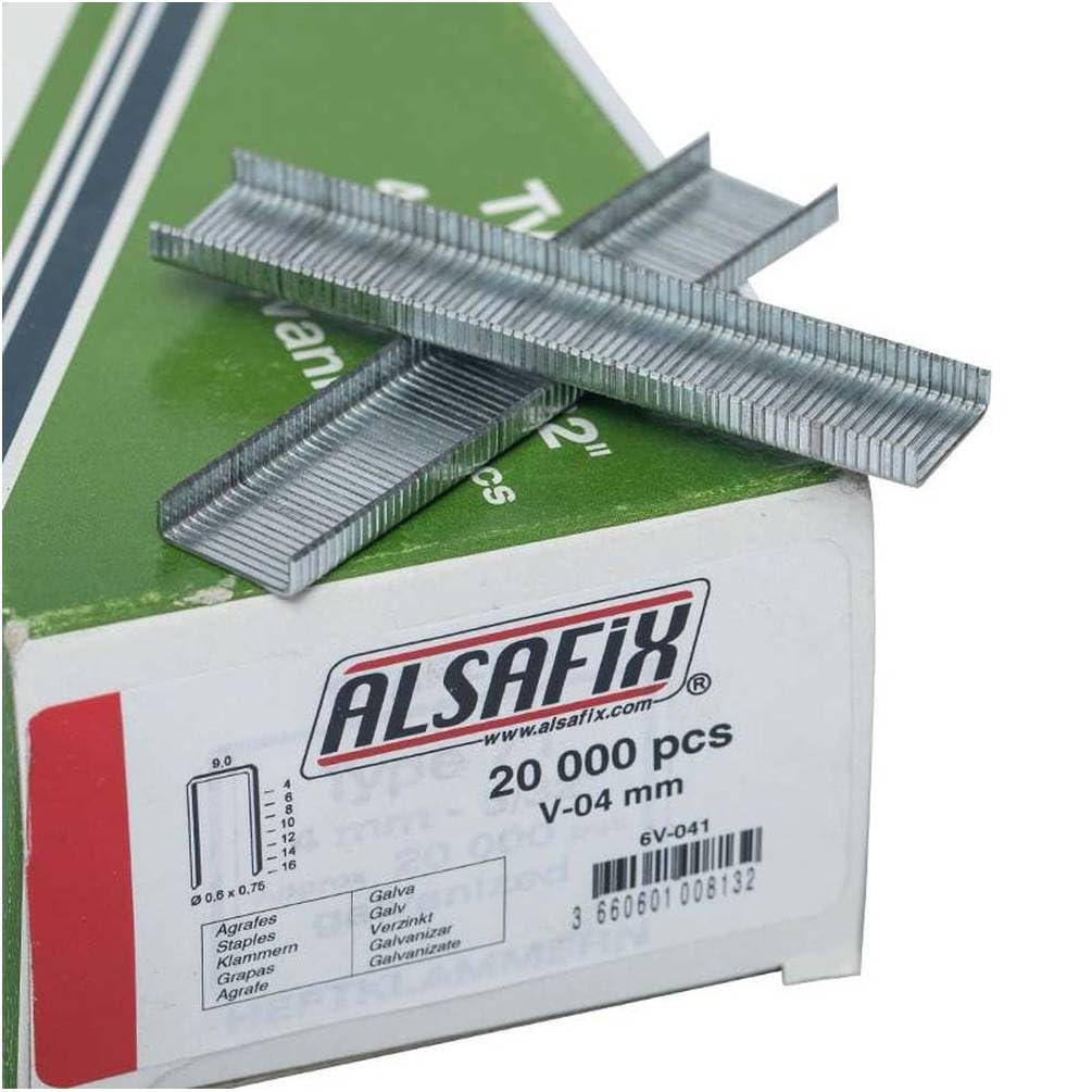 10.000 graffette zincate Vf-12-10x12x0.6x0.75 mm - D-Work