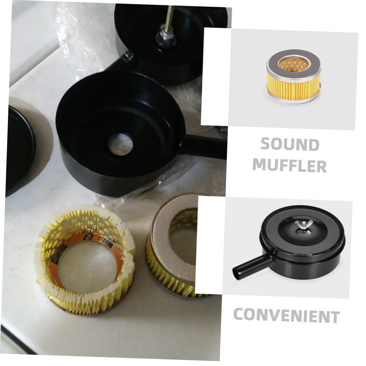 Kompressor-geräuschreduzierung Für Kompressoranschlüsse Einfach Zu Installierendes Element Für Kompressor