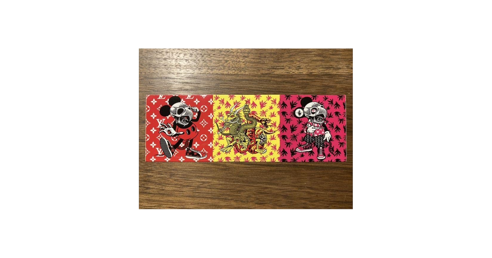 超激レアプリズム　愚地独歩シール　刃牙展　ソフビシール　ビックリマン風シール m41078816332_1.jpg?1752332096