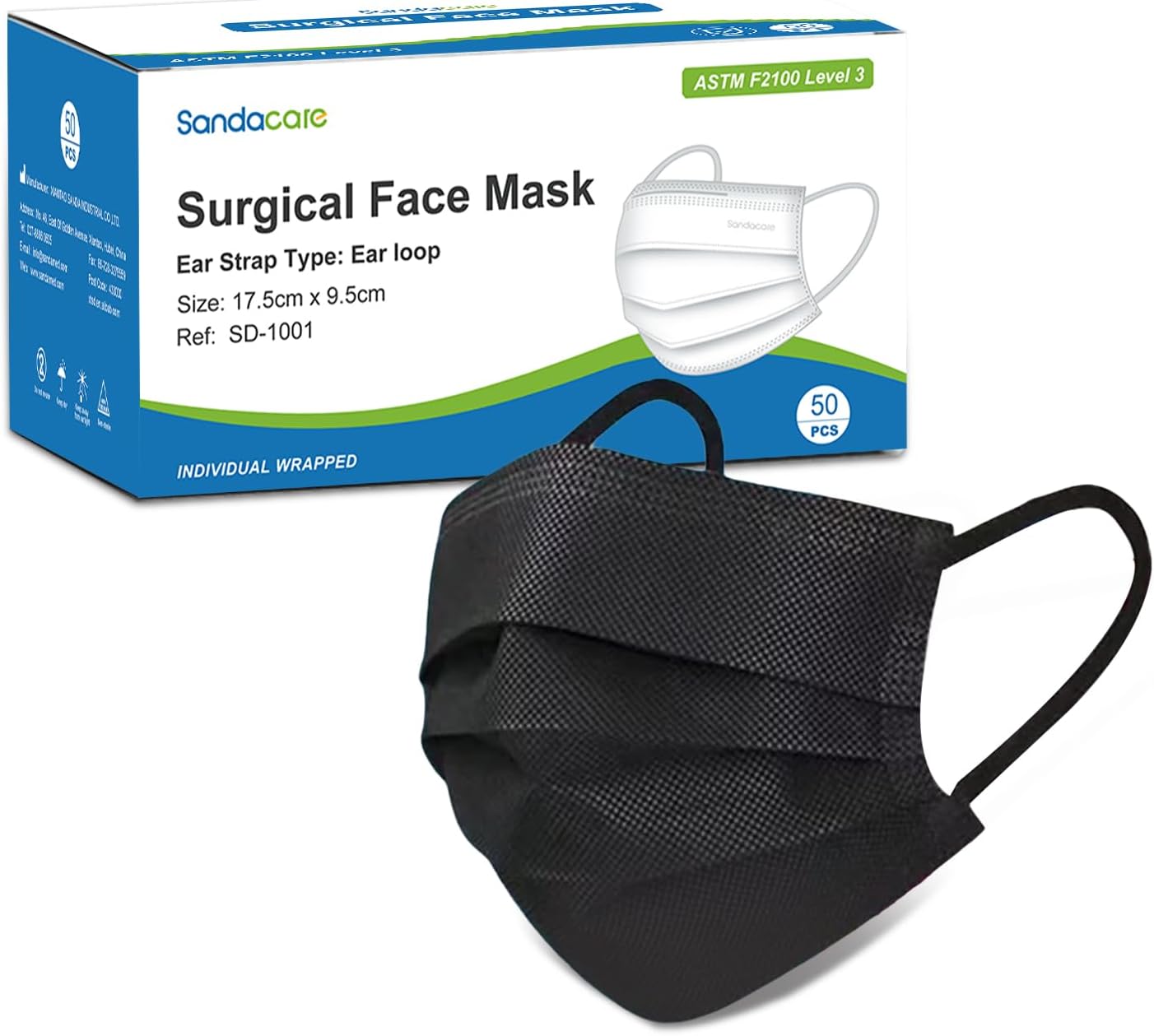 Face Masks Disposable for Adults,...