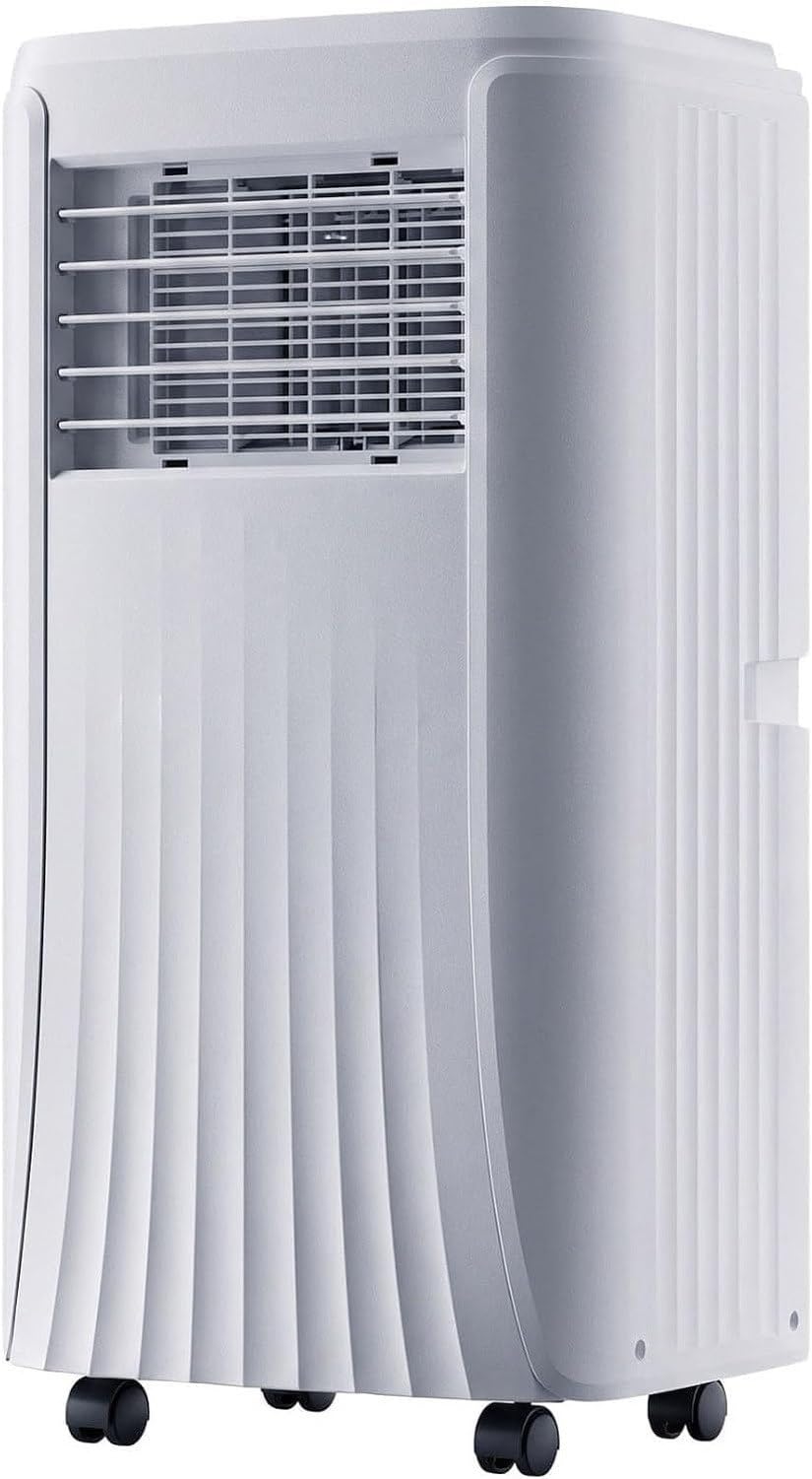 Aire Acondicionado Portátil 12000 BTU, 3 en 1 Ventilador y Deshumidificador con Temporizador 24h, 2 Velocidades, Kit de Ventana, para Habitaciones hasta 28 m², 9000 Btu, 9000 BTU