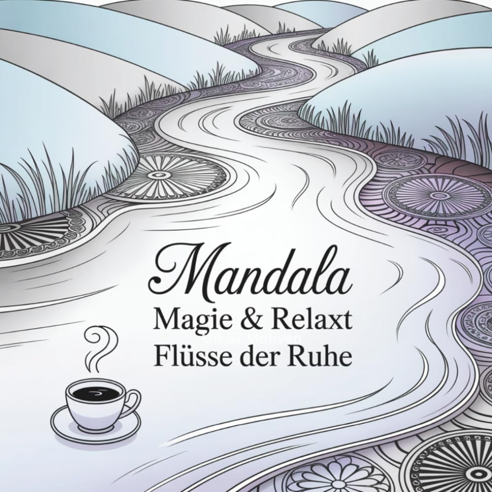 Mandala Magie & Relaxt: Flüsse der Ruhe