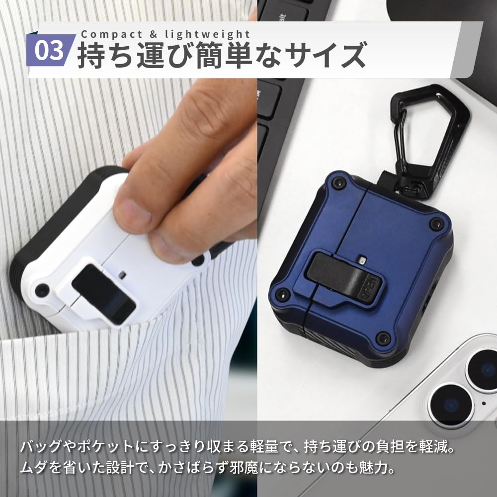 Amazon | シズカウィル AirPods 3 ケース ロック付 カバー