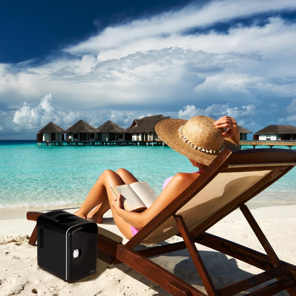 ARDES | AR5I04 Mini Frigorifero Elettrico Portatile 4 L Mini Frigo da Ufficio Casa Campeggio Mini Frigorifero Piccolo per Auto Camera Cucina Mini Frigo Bar Colore Nero ARDES | AR5I04 Mini Frigorifero Elettrico Portatile 4 L Mini Frigo da Ufficio Casa Campeggio Mini Frigorifero Piccolo per Auto Camera Cucina Mini Frigo Bar Colore Nero