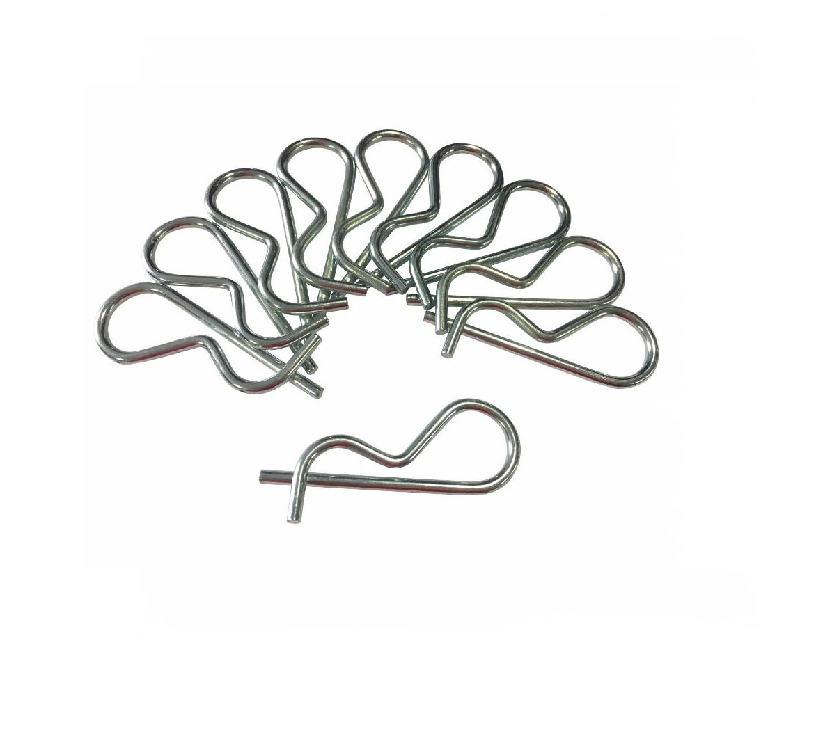 GEN-Y Hitch Locking Twist Clips for Hitch Pin, 10 Pack