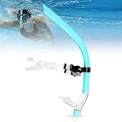 Ciano, Swim Fast Snorkel, Snorkel Frontal Natação, Snorkel, Snorkel Adulto, Snorkel para Treino de Natação Unissex, Snorkel Nadador Treinamento Válvula de Purga Unidirecional
