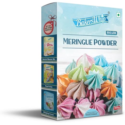 Bakerswhip Eggless Meringue Powder 450 g