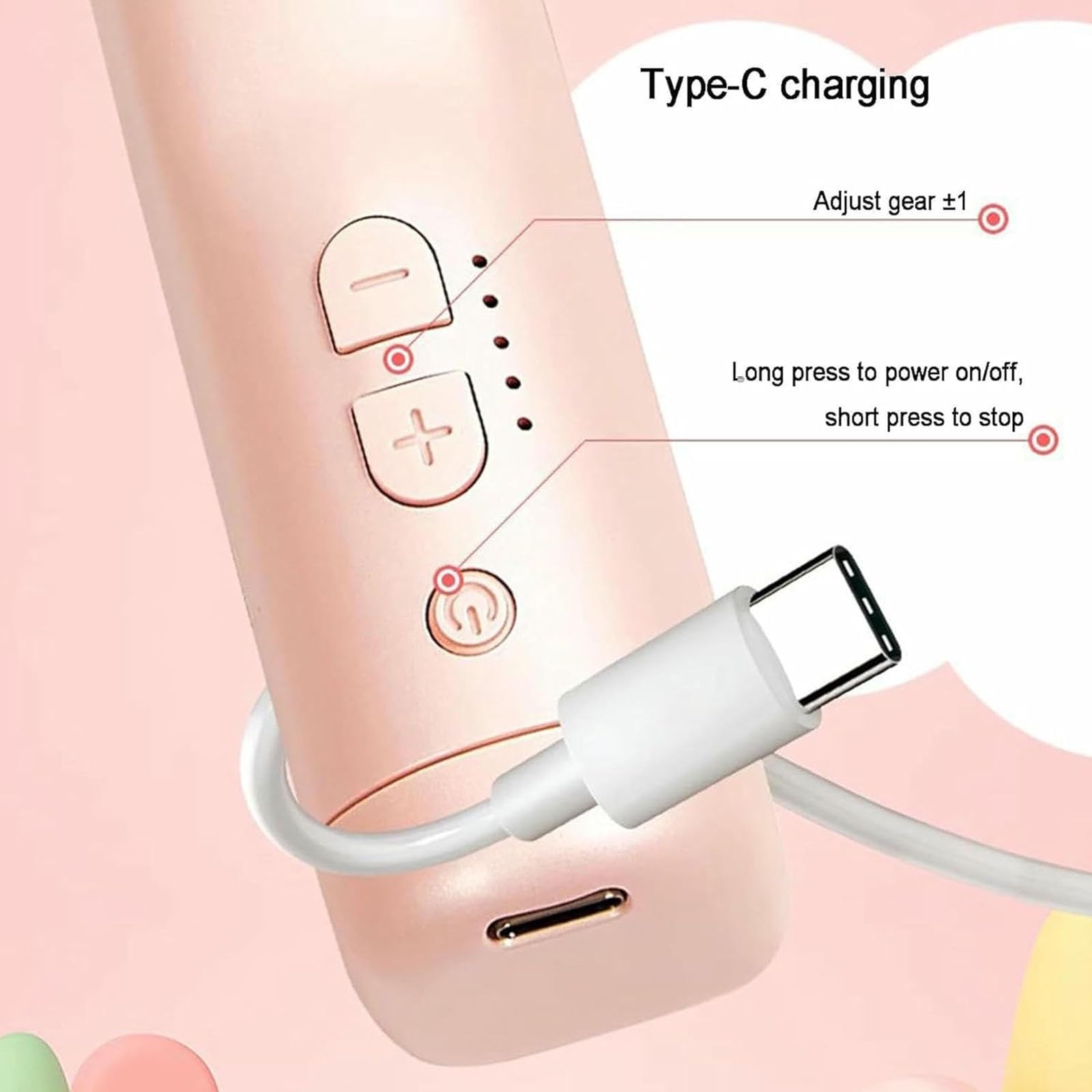 Genérico Máquina eléctrica for fieltrar con Aguja, punzonadora de Fieltro portátil Recargable, Juegos de Agujas retráctiles for fieltrar Lana, Control de 5 velocidades Ajustable, for Pintar(Green)
