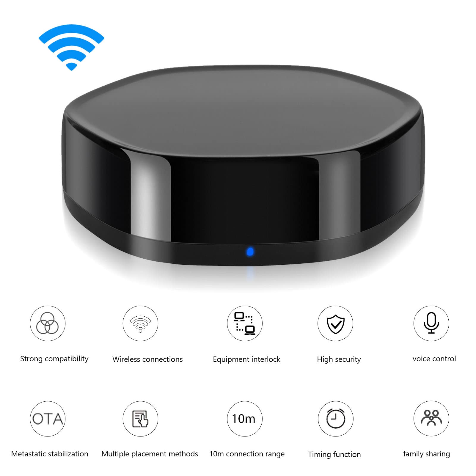 Gateway Infrarot-Fernbedienung Gateway Wireless Smart Gateway für Tuya für Zigbee
