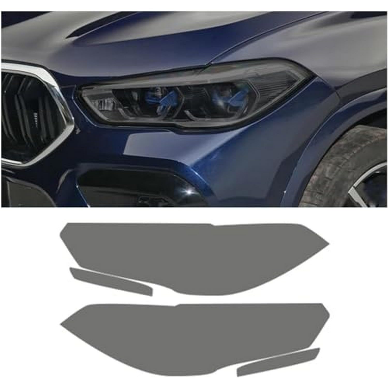 Film de protection pour phare avant de voiture en TPU pour X6m 2020-2024 protection premium