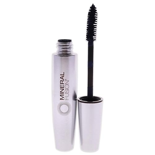 Miniatura 10 de Voluminizadora Mascara de Mineral Fusion 057oz Negro azabache