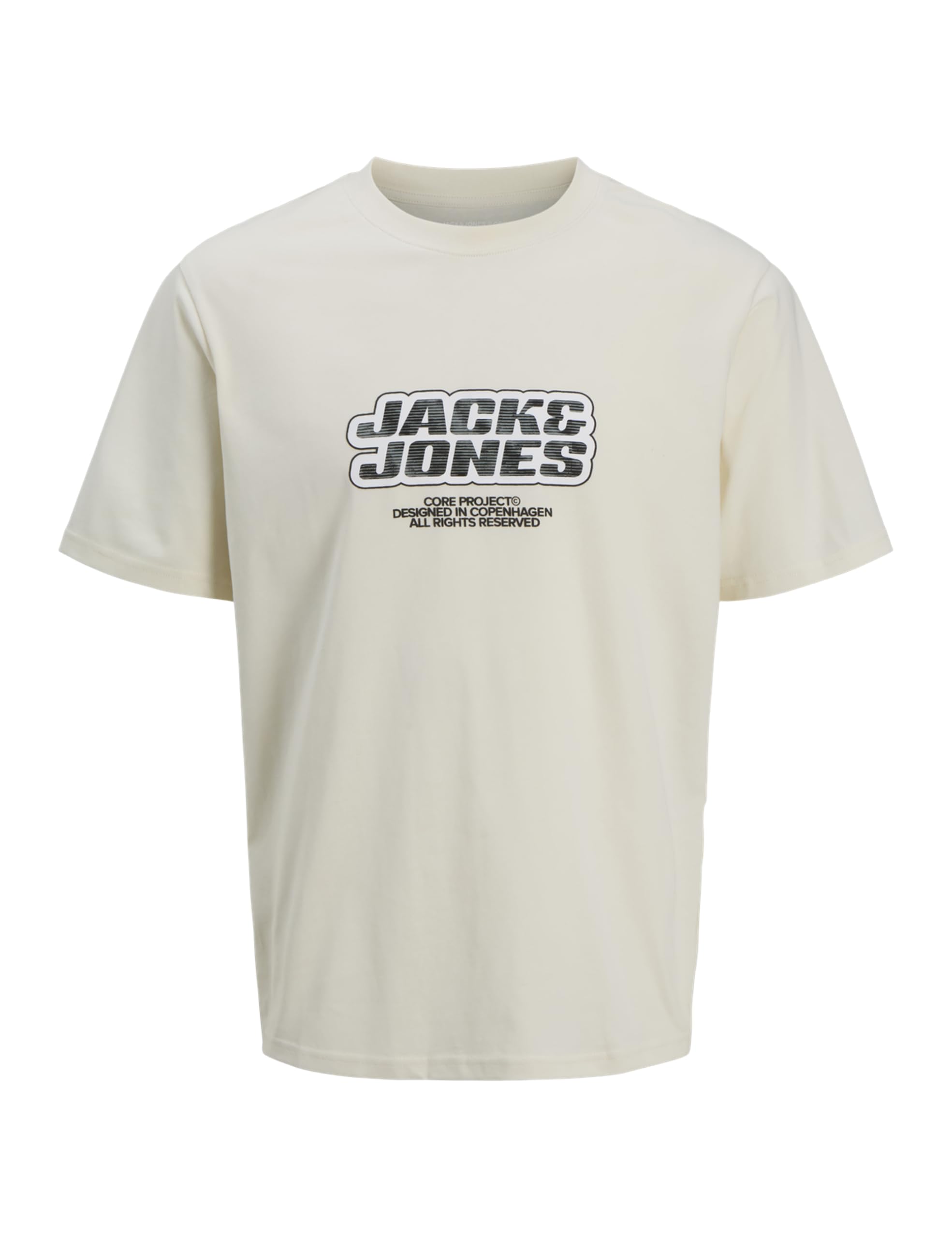 JACK & JONES Jcolido AOP Front Print Tee Ss Crew Neck