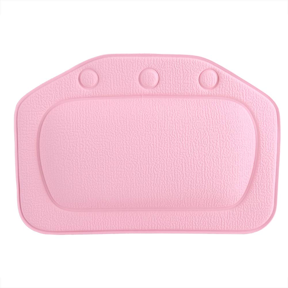 Oreiller De Bain Ergonomique Avec Ventouses - 21x31 Cm, PVC Moelleux, Antidérapant, Pour Détente Spa à La Maison