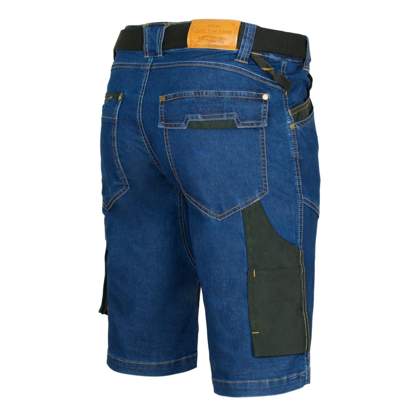 COLEMANN Pantalones cortos de trabajo para hombre 12 bolsillos 265 g/m² elásticos resistentes