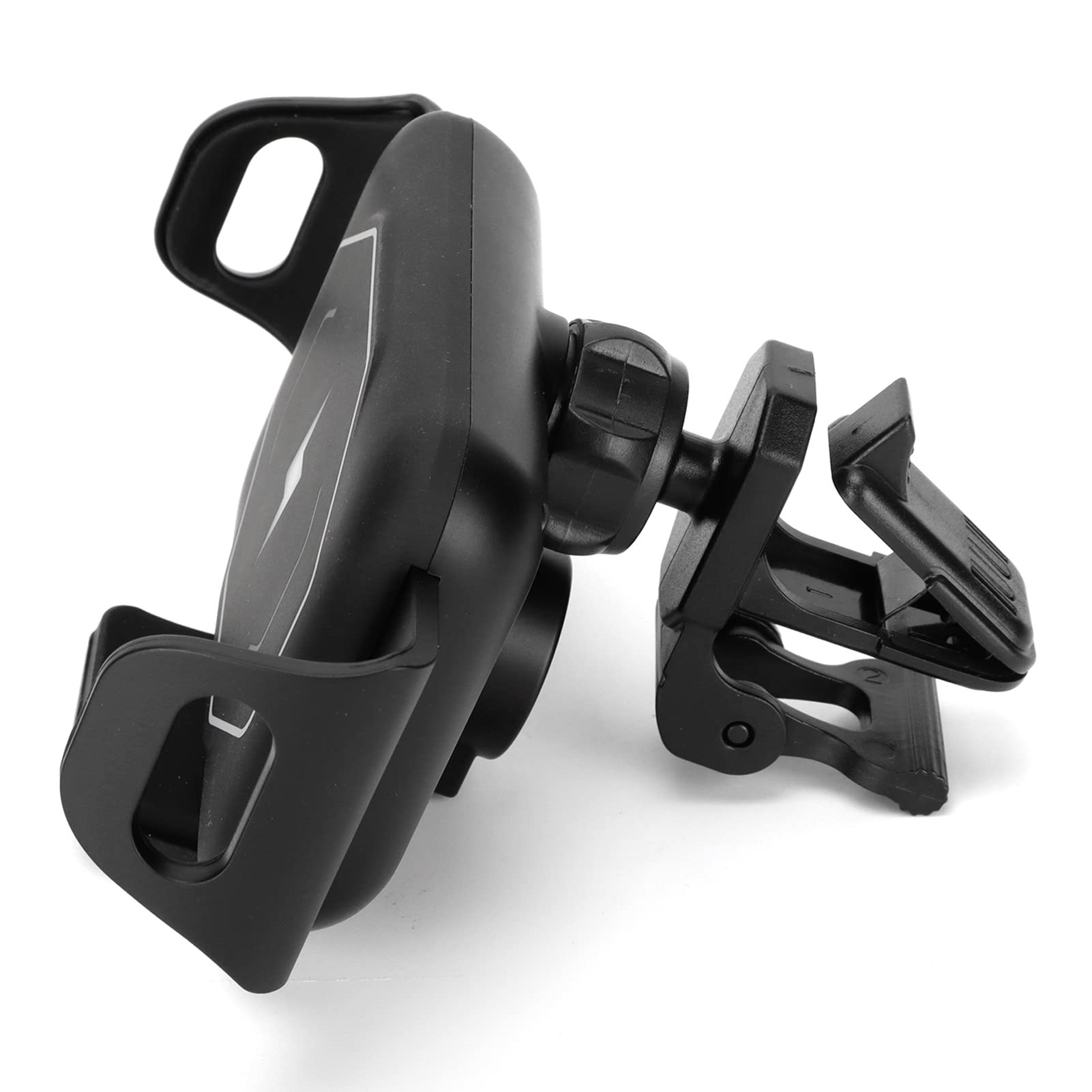 Garsent Caricatore Wireless per Auto, Supporto per Telefono con Morsetto a Ricarica Rapida da 15 W per Supporto per Presa D'aria per Auto, per Telefono Caricabatterie Wireless