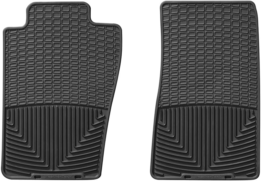 WeatherTech All-Weather Floor Mats for Ford Explorer, Explorer Sport - 1st Row (W11), Black